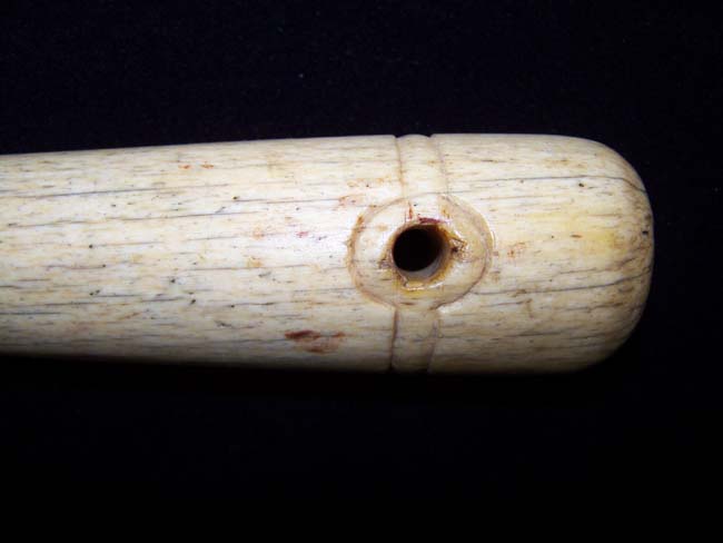 A Beautiful 19th century Sailor-made Whalebone fid, 12 1/2" long, weighing 1 pound — image 2